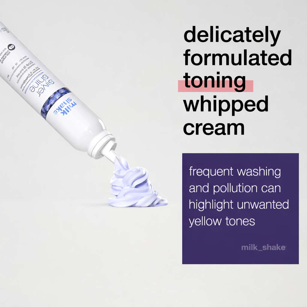 Milk_Shake Milk Shake Silver Shine Whipped Cream 200ml | for Blond &Grey Hair - Image 5