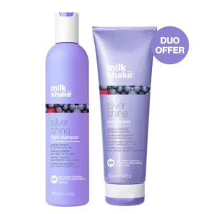 Milk_Shake Silver Shine Light Shampoo 300ml and Conditioner 250 ml - Duo Offer