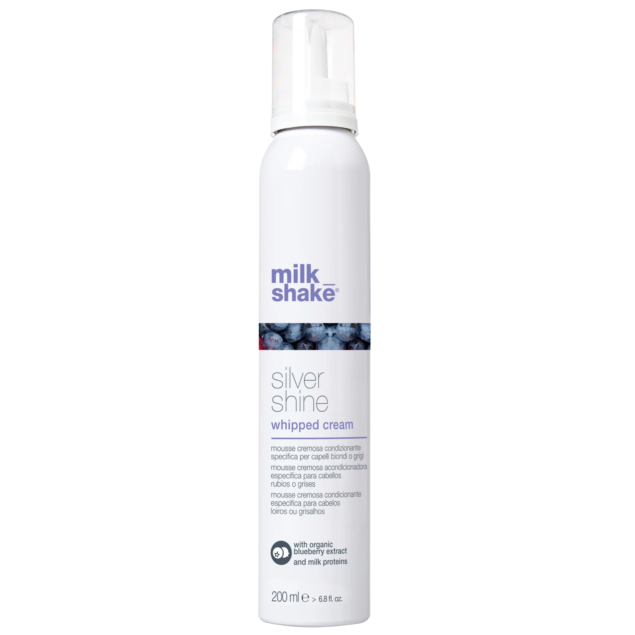 Milk_Shake Milk Shake Silver Shine Whipped Cream 200ml | for Blond &Grey Hair